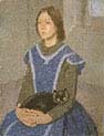 Girl with Cat
